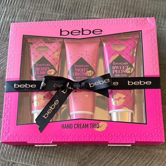 Bebe Hand Cream Trio Set - New!! - Picture 2 of 3
